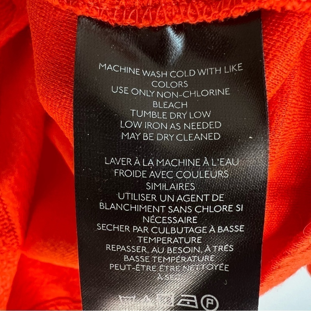 Maeve Anthropology Womens Sweetheart Blouse Orange Sz S Contemporary Cottagecore - Picture 7 of 9